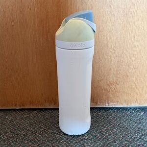 Owala White and Gray Water Bottle